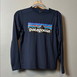 Patagonia Kids' Long-Sleeved Capilene® Slikweight UPF T-Shirt kids large -12